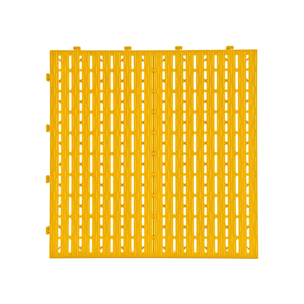 2.0 cm car detailing floor tiles yellow