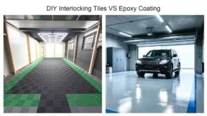 Interlocking tiles vs epoxy coating