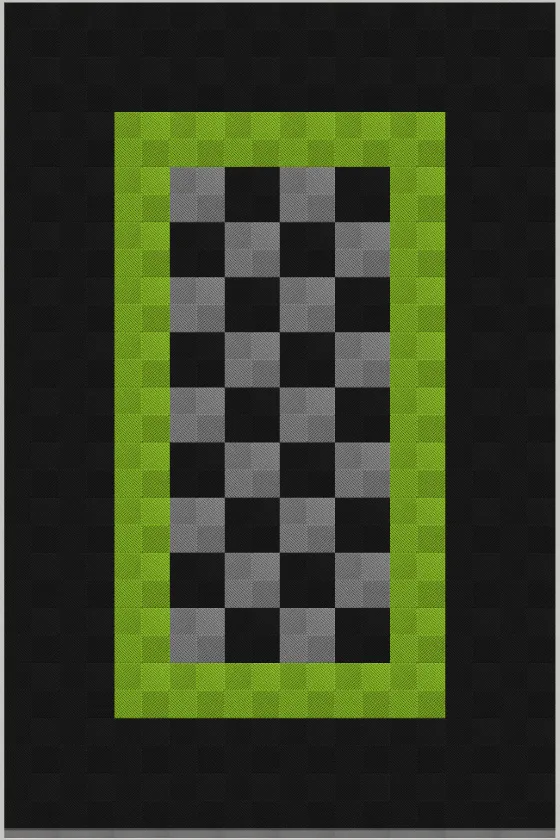 mixed pattern flooring of interlocking tiles 1