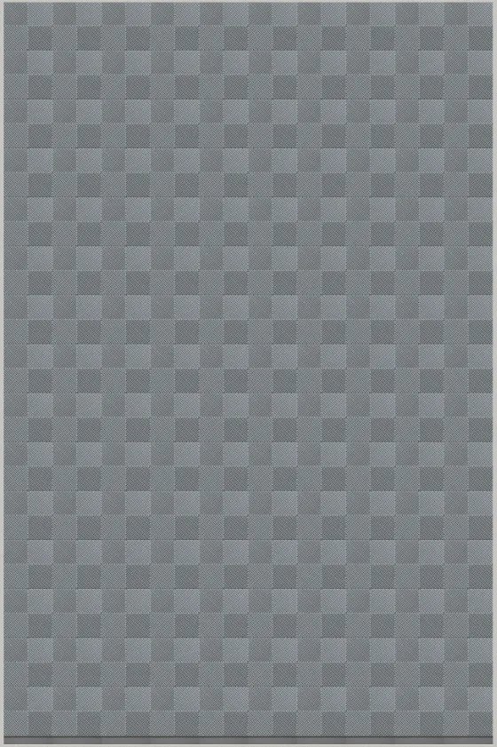 single tile pattern flooring of interlocking tiles