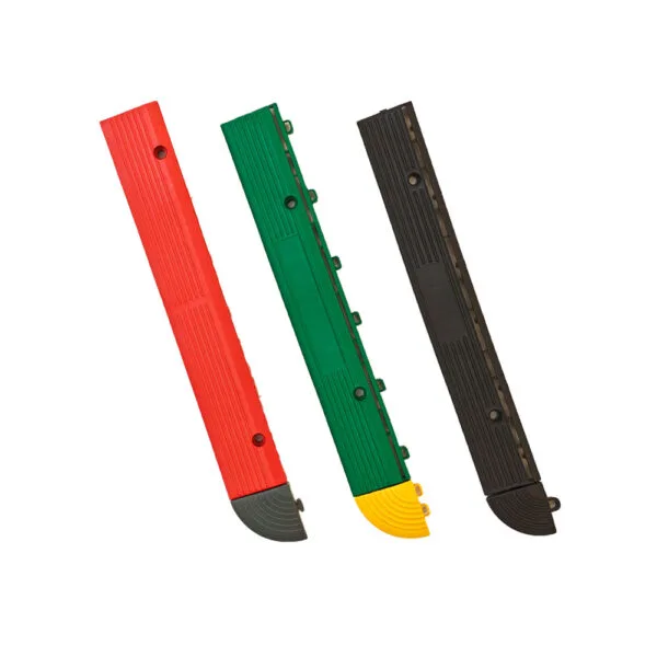 edges & corners for interlocking tiles